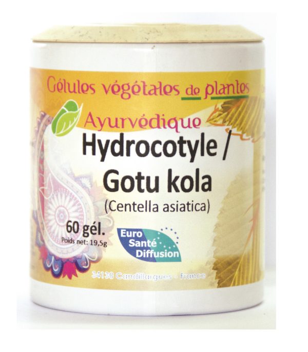 Gotu Kola -gelules de plantes ayurvediques