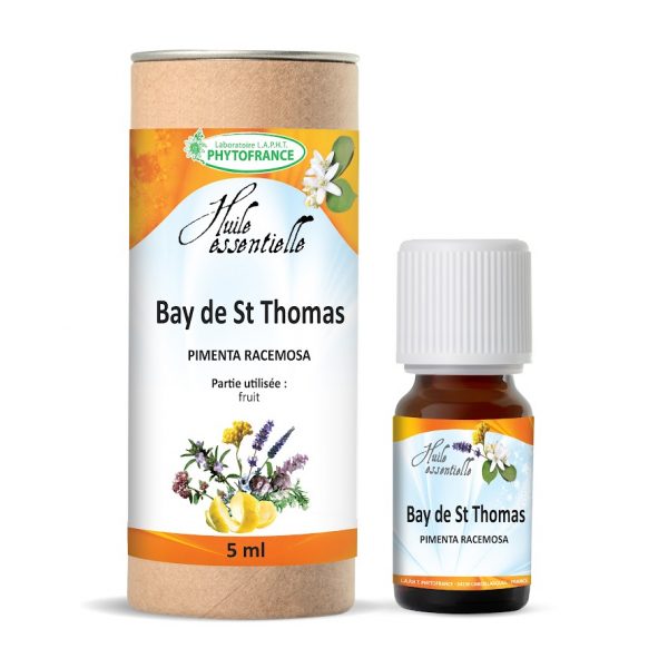 phytofrance -huile essentielle-bay de st thomas - 5ml