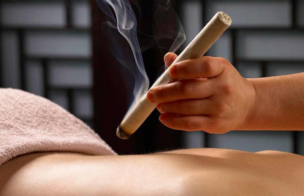 Moxibustion dans la médecine traditionnelle chinoise